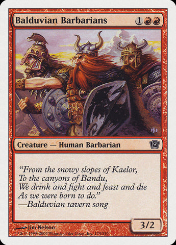 Magic | Balduvian Barbarians [Ninth Edition] | The Nerd Merchant