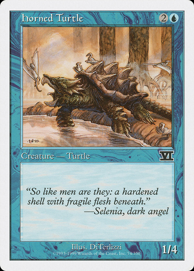 Magic | Horned Turtle [Classic Sixth Edition] | The Nerd Merchant