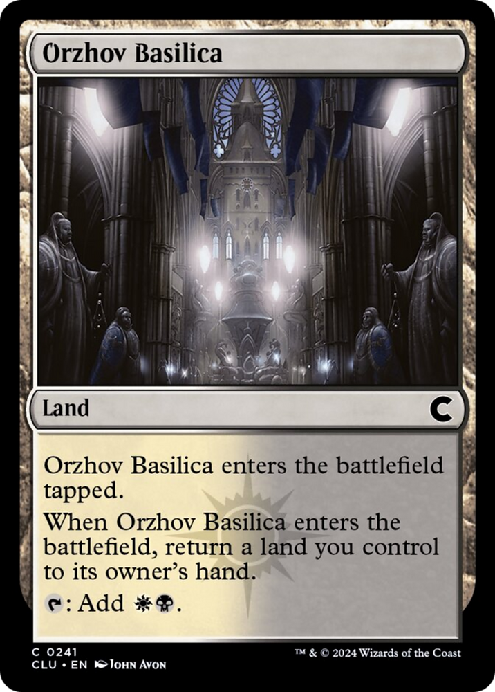Magic | Orzhov Basilica [Ravnica: Clue Edition] | The Nerd Merchant