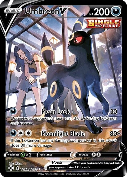 Pokemon | Umbreon V (TG22/TG30) [Sword & Shield: Brilliant Stars] | The Nerd Merchant