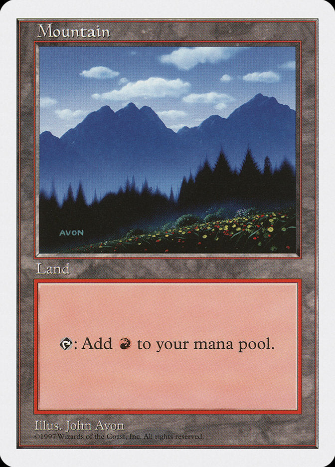 Magic | Mountain (445) [Fifth Edition] | The Nerd Merchant