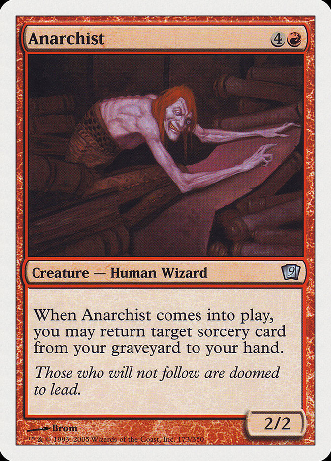 Magic | Anarchist [Ninth Edition] | The Nerd Merchant