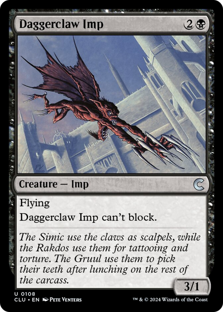 Magic | Daggerclaw Imp [Ravnica: Clue Edition] | The Nerd Merchant