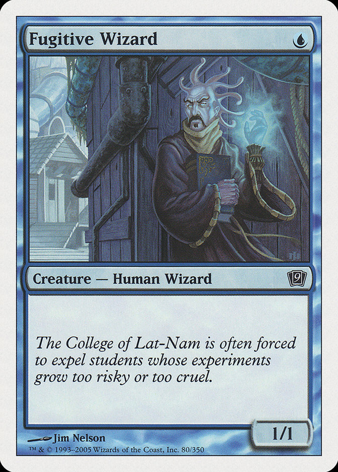 Magic | Fugitive Wizard [Ninth Edition] | The Nerd Merchant