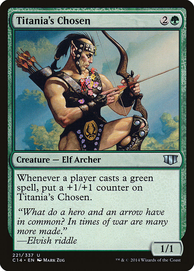 Magic | Titania's Chosen [Commander 2014] | The Nerd Merchant