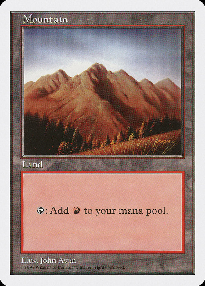 Magic | Mountain (444) [Fifth Edition] | The Nerd Merchant