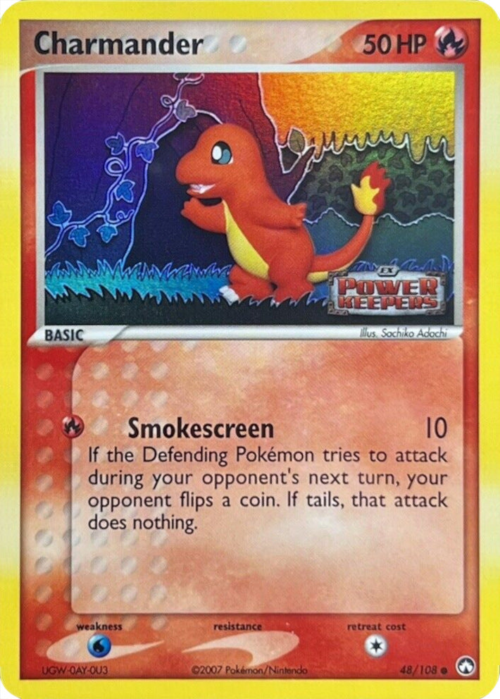 Pokemon | Charmander (48/108) (Stamped) [EX: Power Keepers] | The Nerd Merchant