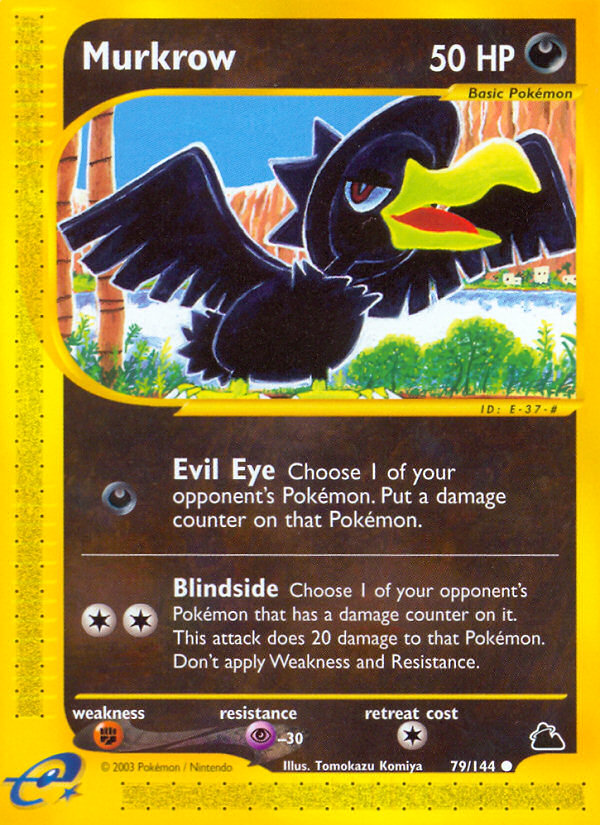 Pokemon | Murkrow (79/144) [Skyridge] | The Nerd Merchant
