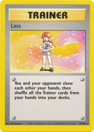 Pokemon | Lass (75/102) [Base Set Unlimited] | The Nerd Merchant