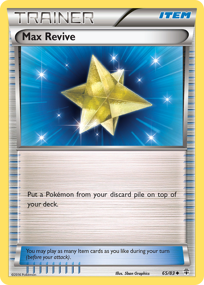 Pokemon | Max Revive (65/83) [XY: Generations] | The Nerd Merchant