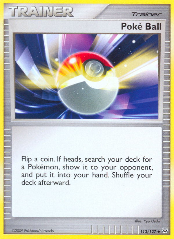 Pokemon | Poke Ball (113/127) [Platinum: Base Set] | The Nerd Merchant