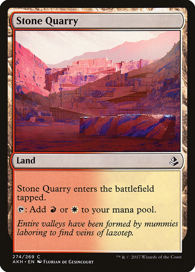 Magic | Stone Quarry [Amonkhet] | The Nerd Merchant