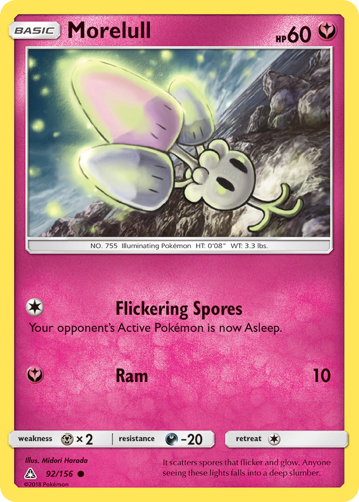Pokemon | Morelull (92/156) [Sun & Moon: Ultra Prism] | The Nerd Merchant