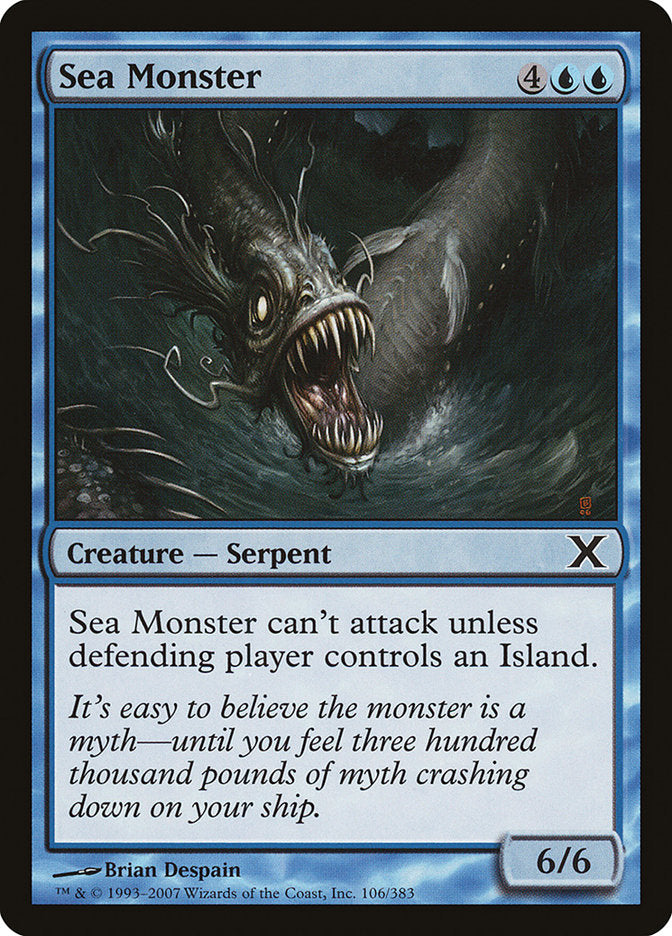 Magic | Sea Monster [Tenth Edition] | The Nerd Merchant
