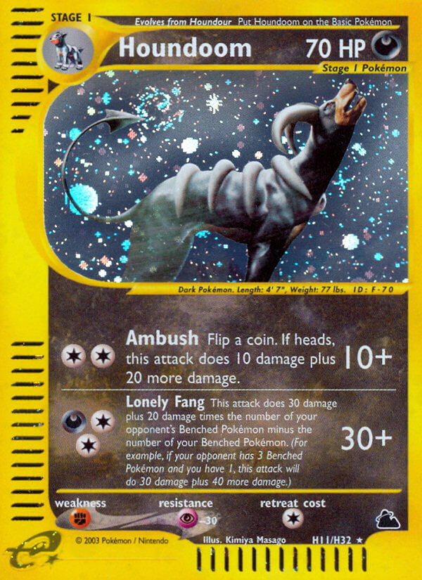 Pokemon | Houndoom (H11/H32) [Skyridge] | The Nerd Merchant