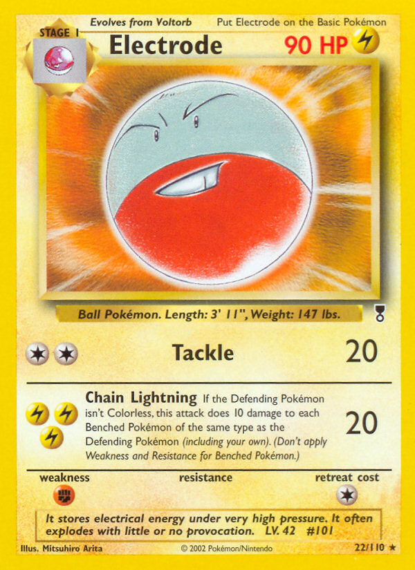 Pokemon | Electrode (22/110) [Legendary Collection] | The Nerd Merchant