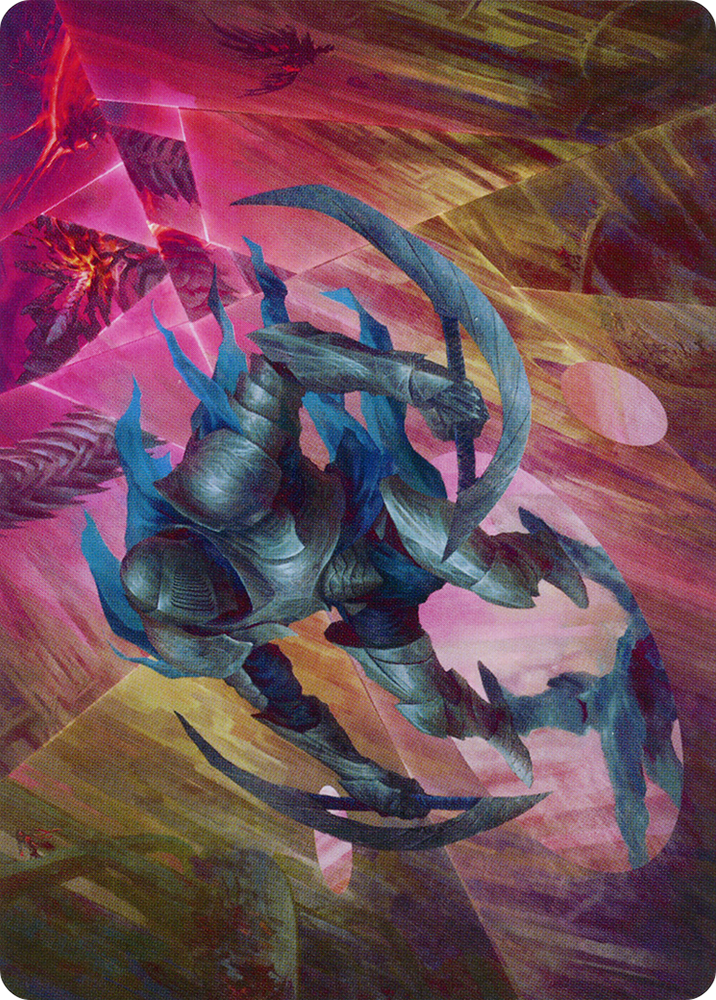 Magic | Xerex Strobe-Knight Art Card [March of the Machine Art Series] | The Nerd Merchant
