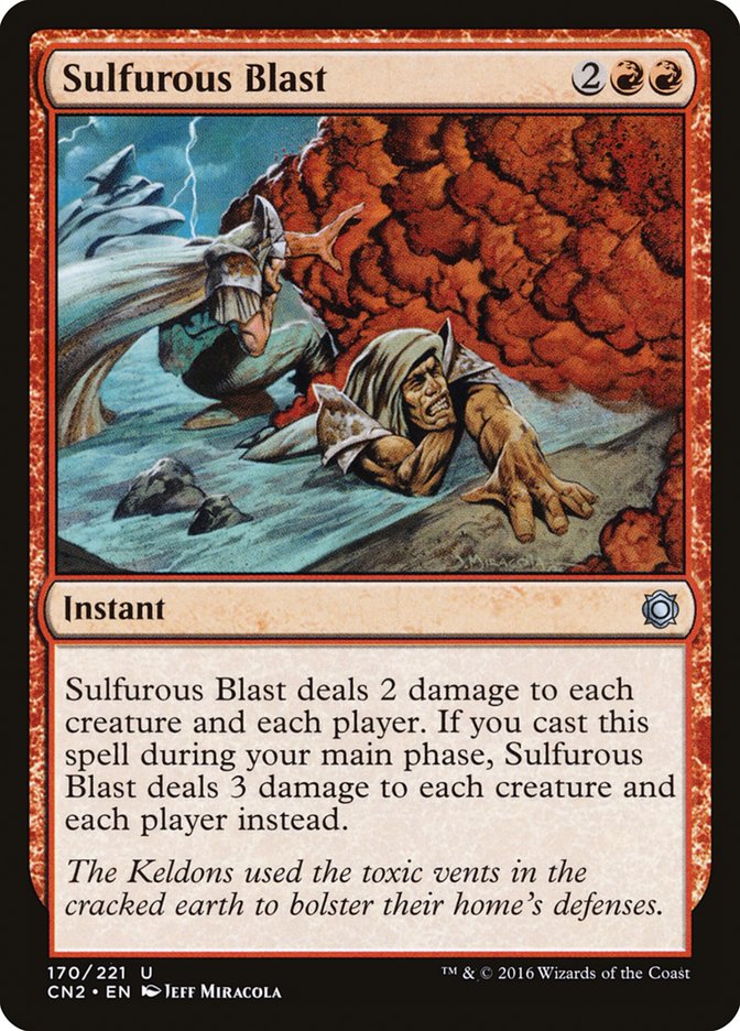 Magic | Sulfurous Blast [Conspiracy: Take the Crown] | The Nerd Merchant