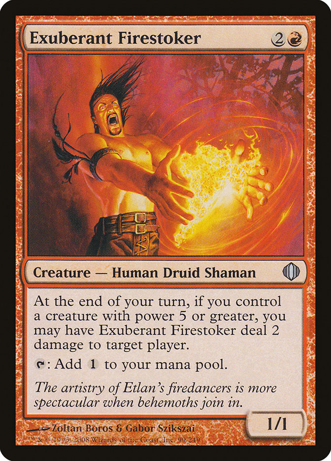 Magic | Exuberant Firestoker [Shards of Alara] | The Nerd Merchant