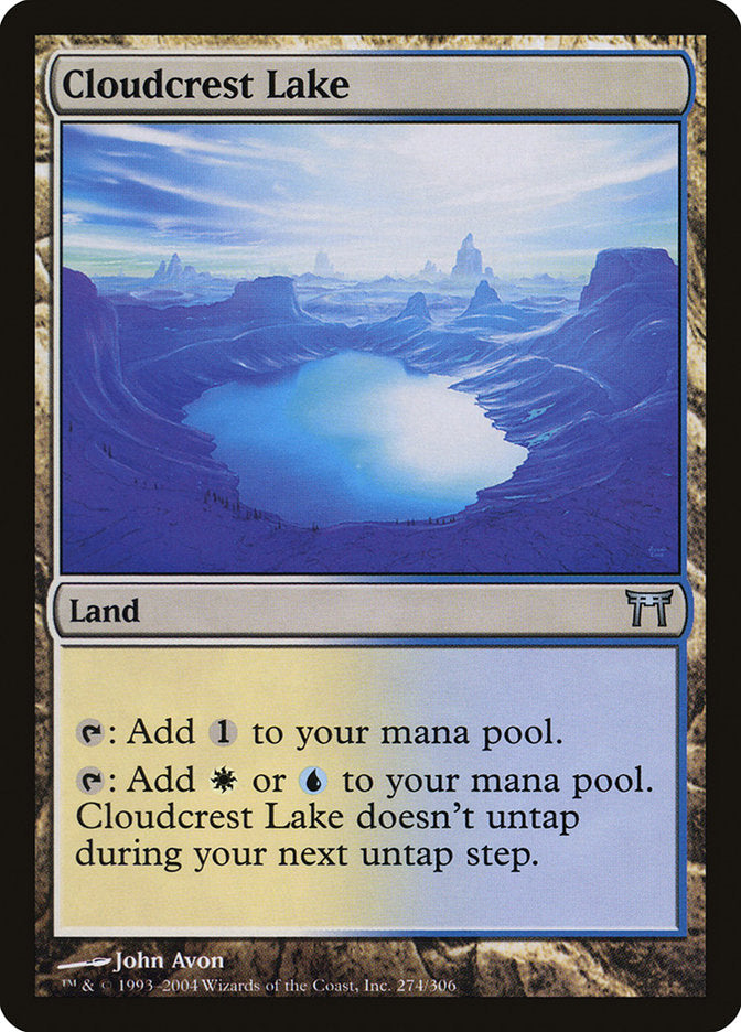 Magic | Cloudcrest Lake [Champions of Kamigawa] | The Nerd Merchant