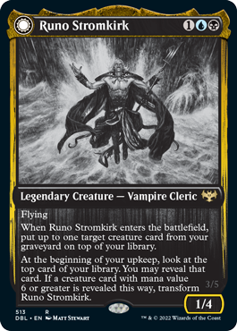 Magic | Runo Stromkirk // Krothuss, Lord of the Deep [Innistrad: Double Feature] | The Nerd Merchant