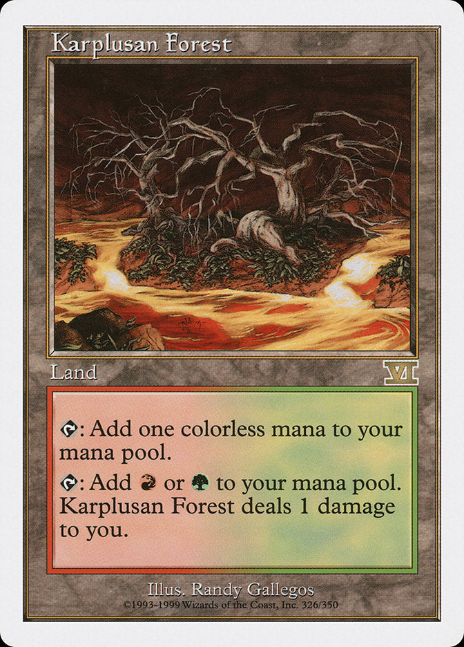 Magic | Karplusan Forest [Classic Sixth Edition] | The Nerd Merchant