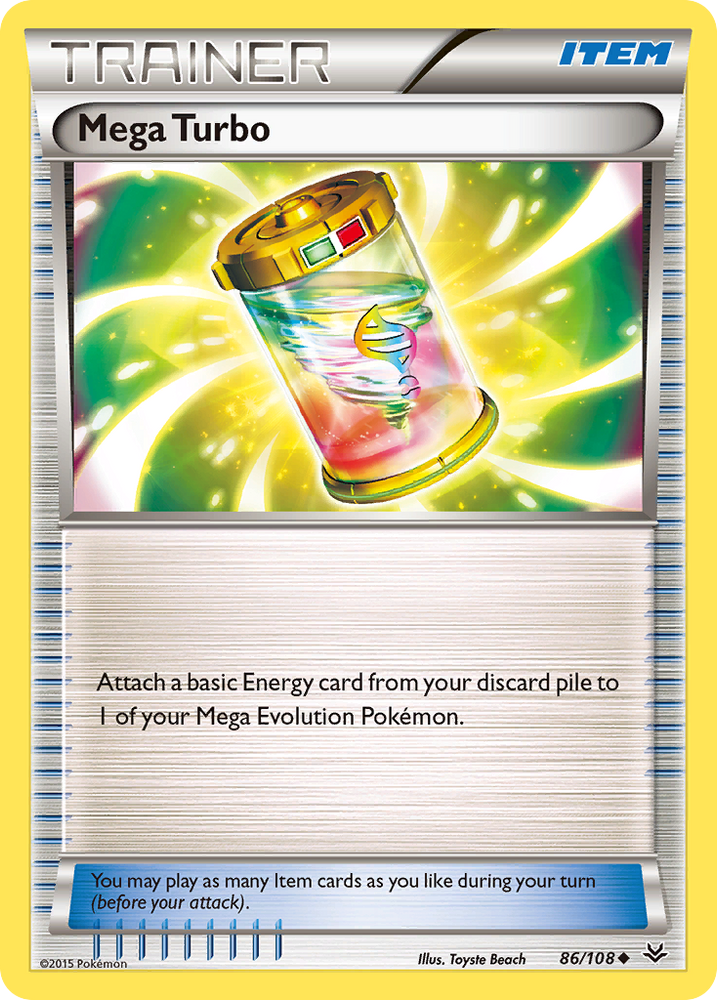 Pokemon | Mega Turbo (86/108) [XY: Roaring Skies] | The Nerd Merchant
