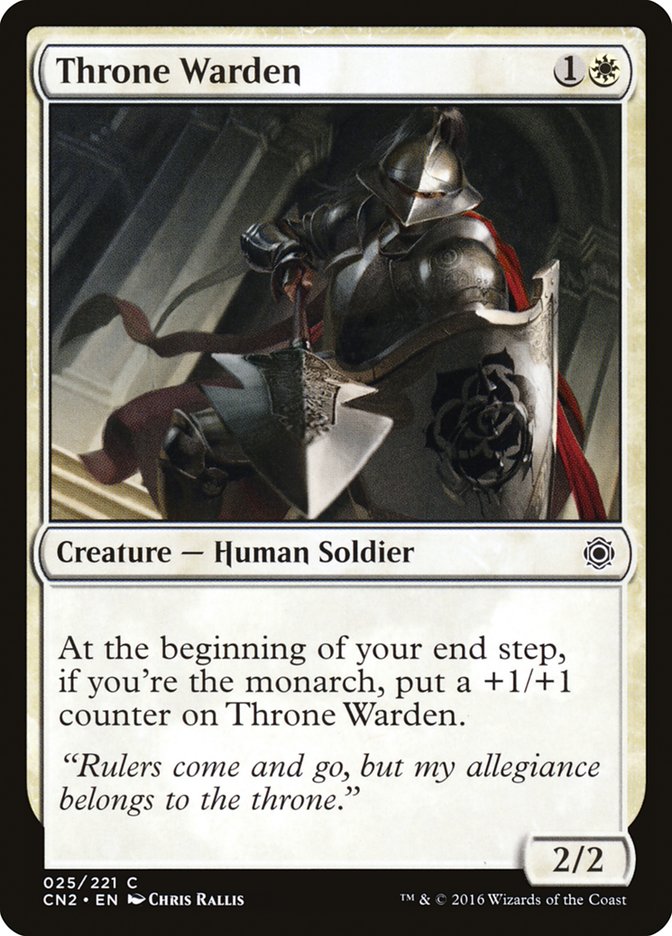 Magic | Throne Warden [Conspiracy: Take the Crown] | The Nerd Merchant