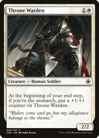 Magic | Throne Warden [Conspiracy: Take the Crown] | The Nerd Merchant