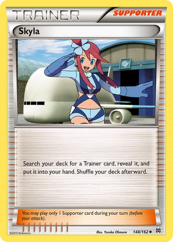 Pokemon | Skyla (148/162) [XY: BREAKthrough] | The Nerd Merchant