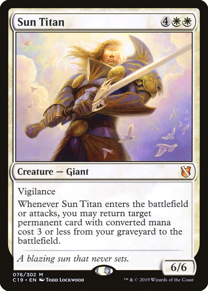Magic | Sun Titan [Commander 2019] | The Nerd Merchant