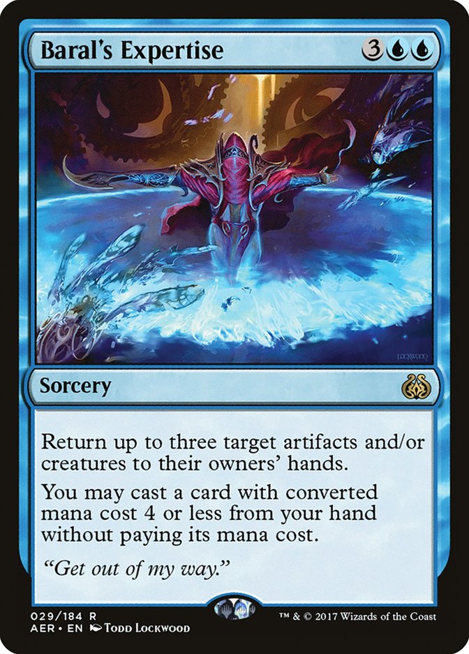 Magic | Baral's Expertise [Aether Revolt] | The Nerd Merchant