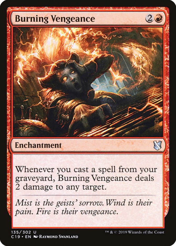 Magic | Burning Vengeance [Commander 2019] | The Nerd Merchant