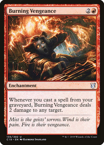 Magic | Burning Vengeance [Commander 2019] | The Nerd Merchant