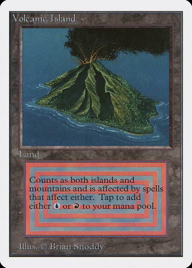 Magic | Volcanic Island [Unlimited Edition] | The Nerd Merchant