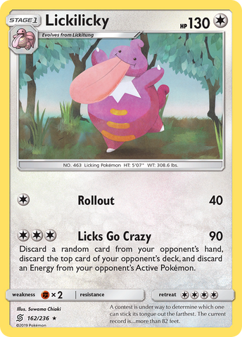 Pokemon | Lickilicky (162/236) [Sun & Moon: Unified Minds] | The Nerd Merchant