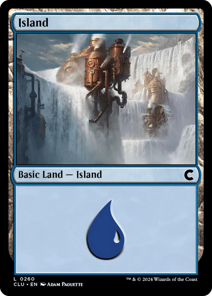 Magic | Island (0260) [Ravnica: Clue Edition] | The Nerd Merchant