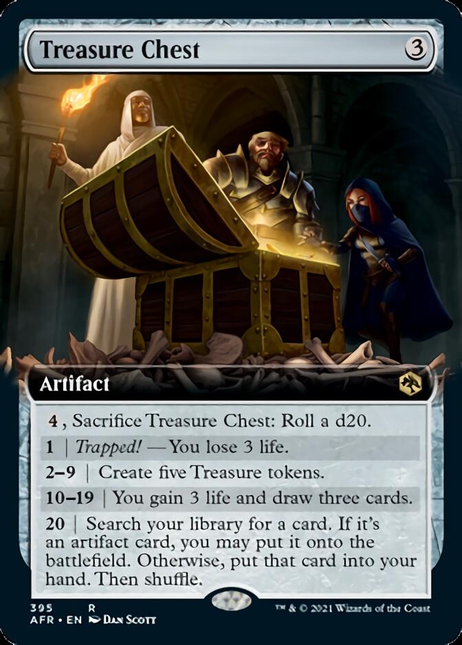 Magic | Treasure Chest (Extended Art) [Dungeons & Dragons: Adventures in the Forgotten Realms] | The Nerd Merchant