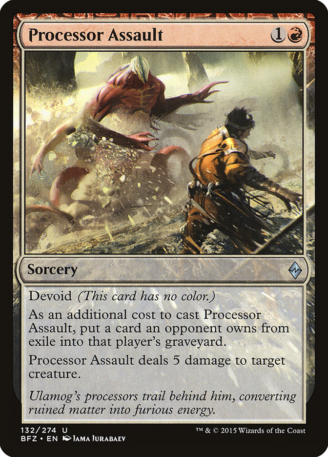 Magic | Processor Assault [Battle for Zendikar] | The Nerd Merchant