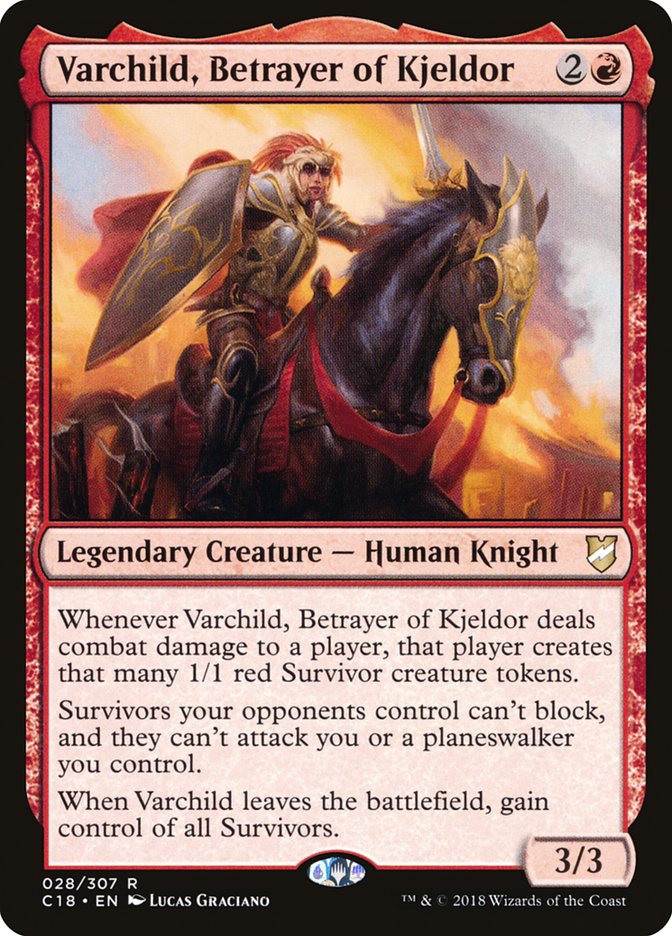 Magic | Varchild, Betrayer of Kjeldor [Commander 2018] | The Nerd Merchant