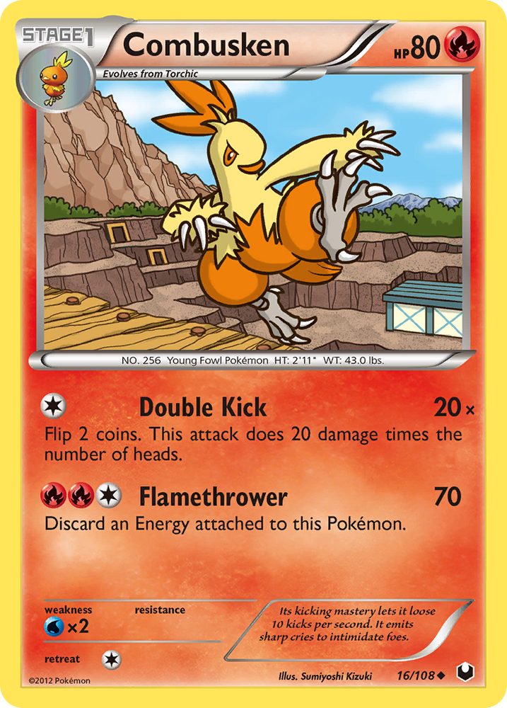 Pokemon | Combusken (16/108) [Black & White: Dark Explorers] | The Nerd Merchant