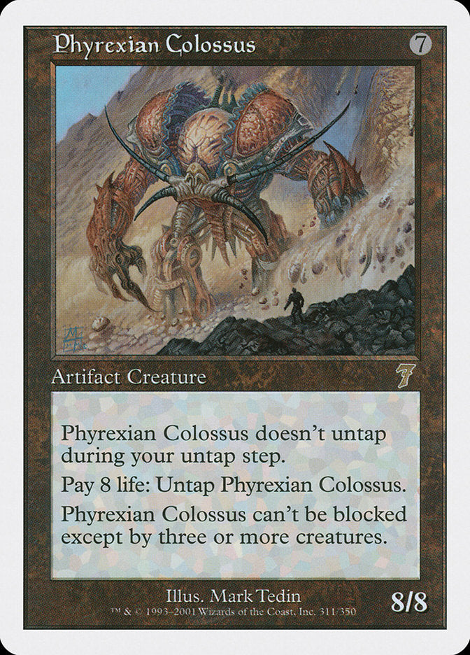 Magic | Phyrexian Colossus [Seventh Edition] | The Nerd Merchant