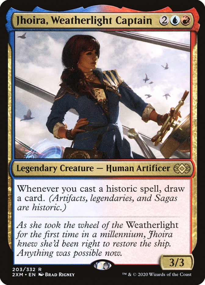 Magic | Jhoira, Weatherlight Captain [Double Masters] | The Nerd Merchant