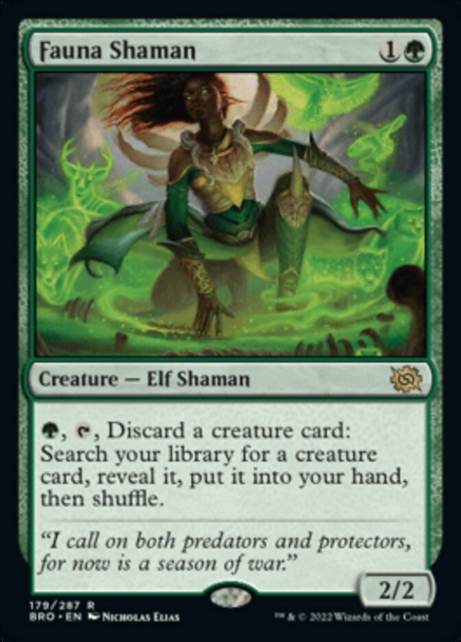 Magic | Fauna Shaman [The Brothers' War] | The Nerd Merchant
