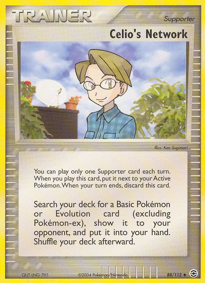 Pokemon | Celio's Network (88/112) [EX: FireRed & LeafGreen] | The Nerd Merchant