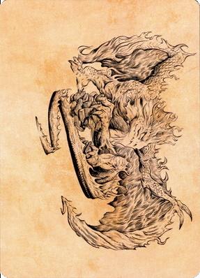 Magic | Miirym, Sentinel Wyrm Art Card [Commander Legends: Battle for Baldur's Gate Art Series] | The Nerd Merchant