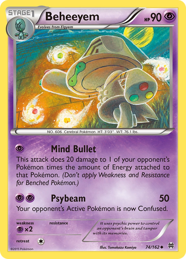 Pokemon | Beheeyem (74/162) [XY: BREAKthrough] | The Nerd Merchant