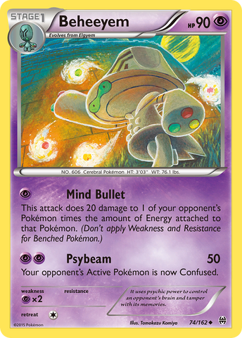 Pokemon | Beheeyem (74/162) [XY: BREAKthrough] | The Nerd Merchant