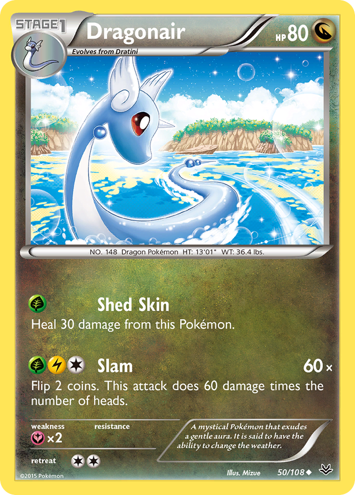 Pokemon | Dragonair (50/108) [XY: Roaring Skies] | The Nerd Merchant