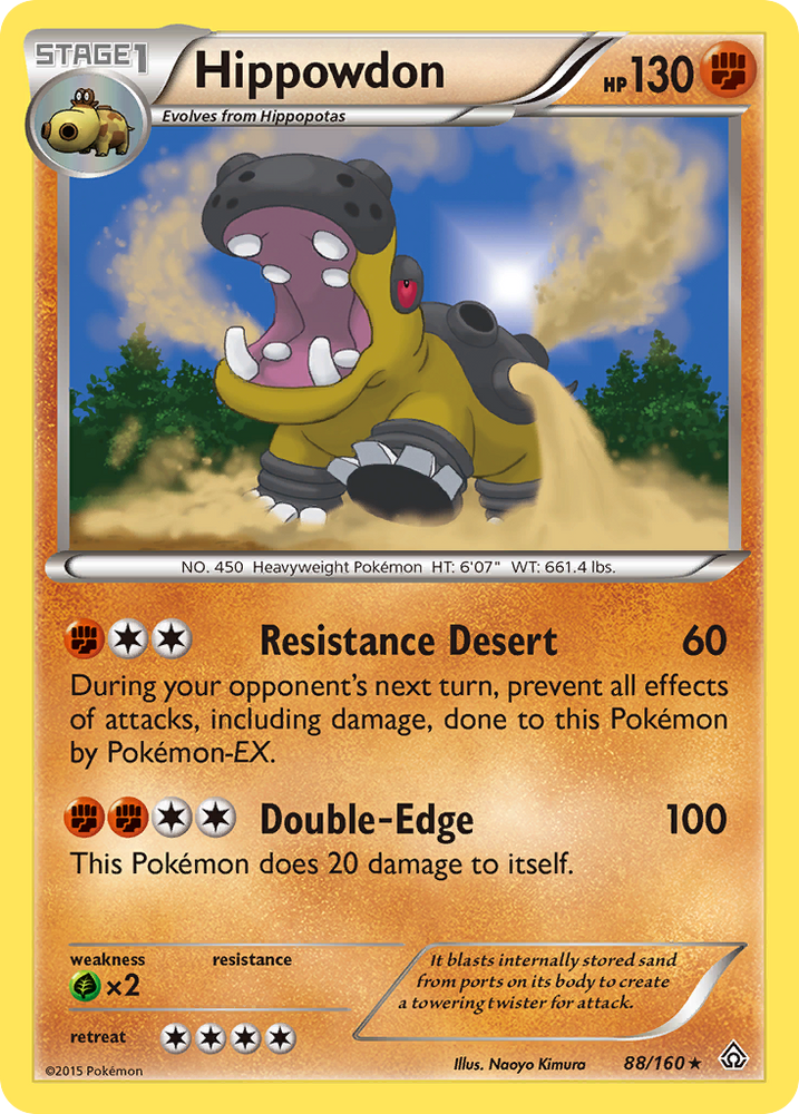 Pokemon | Hippowdon (88/160) [XY: Primal Clash] | The Nerd Merchant